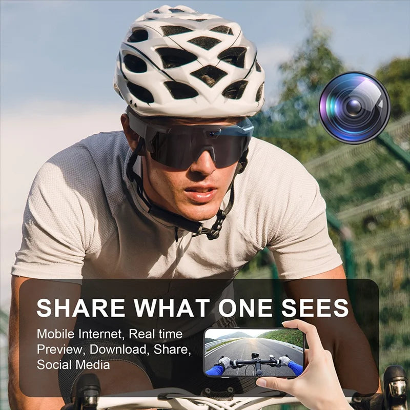 Bicycle Sports POV Camera Glasses | Teckeleck UK