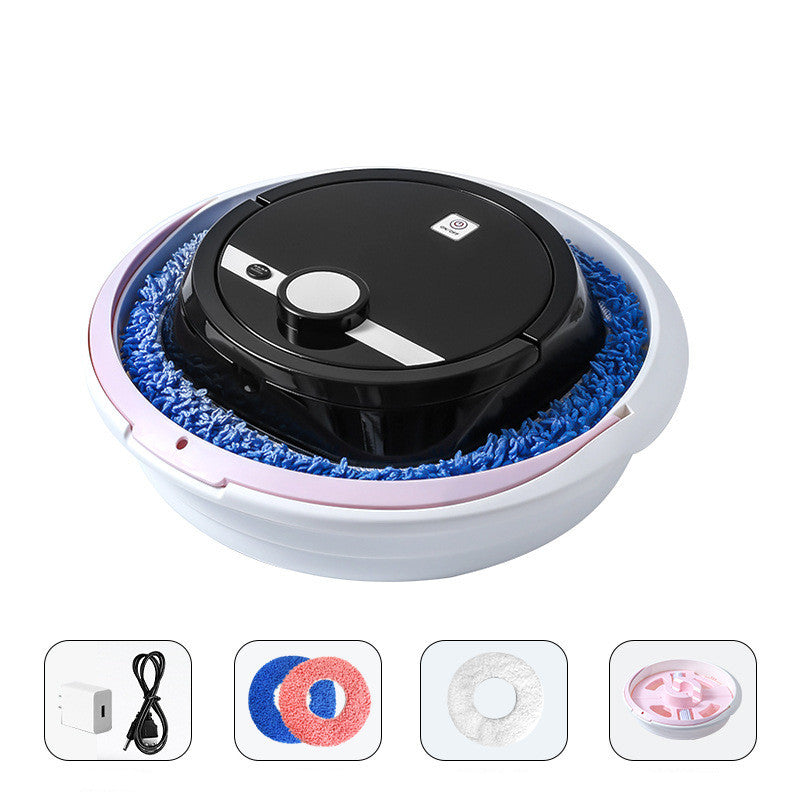 Robot Aspirateur Laveur Intelligent Lazy Home Recharge Automatique Balayage et Lavage Maison Intelligente Nettoyage Domestique