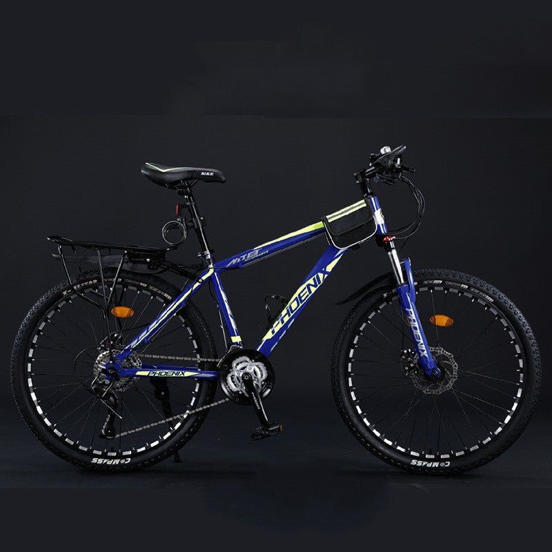 Mountainbike mit variabler Dämpfung