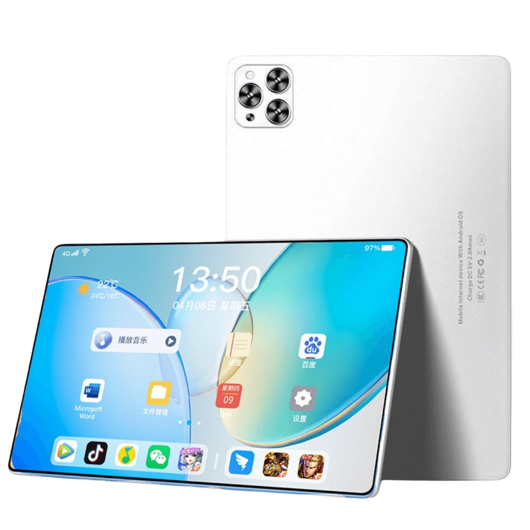 10.1" Android 12 Tablet — 4G, Gaming Ready