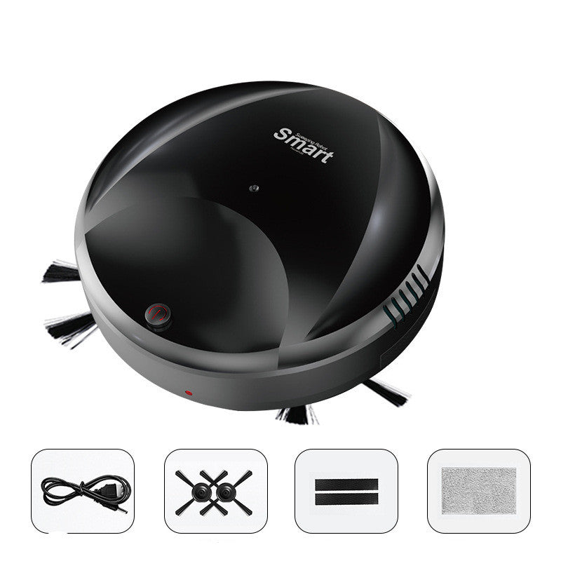 Robot Aspirateur Laveur Intelligent Lazy Home Recharge Automatique Balayage et Lavage Maison Intelligente Nettoyage Domestique