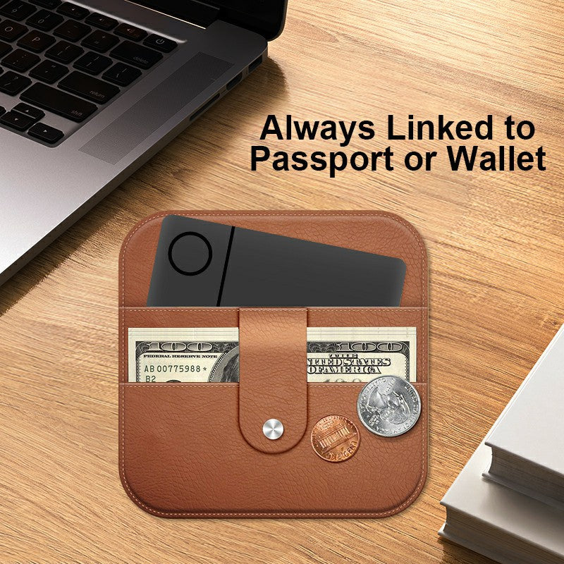 Bluetooth Card Tracker — Wallet Fit, Apple Compatible