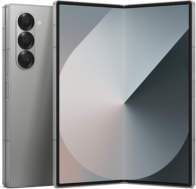 Samsung Galaxy Z Fold 6, 512GB Unlocked Android Smartphone, Circle to Search, Hands-Free Interpreter, AI Photo Edits, Foldable Display for Multitasking, 2024, US 1 Yr Warranty, Silver Shadow