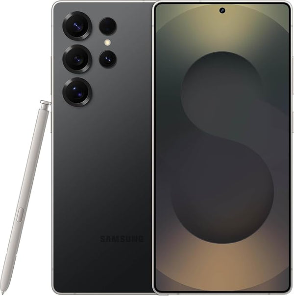 Samsung Galaxy S25 Ultra, 256GB Smartphone, Unlocked Android, AI Night Mode Camera, Snapdragon 8 Elite Fast Processor, 5000mAh Battery, Built-in S Pen, 2025, US 1 Yr Warranty, Titanium Black