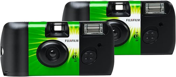 Fujifilm QuickSnap Flash 400 One-Time-Use Camera -2 Pack
