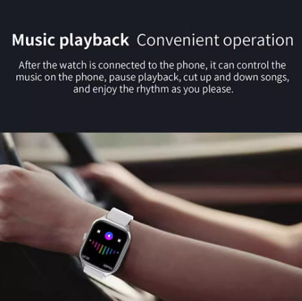 Montre connectée de sport avec écran HD