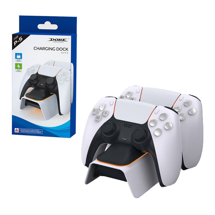 PS5 Dual Charger — Wireless Gamepad Charging Dock