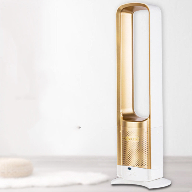 Ventilateur électrique silencieux sur pied avec purificateur d'air et télécommande