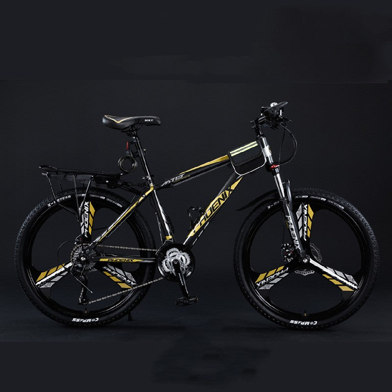 Mountainbike mit variabler Dämpfung