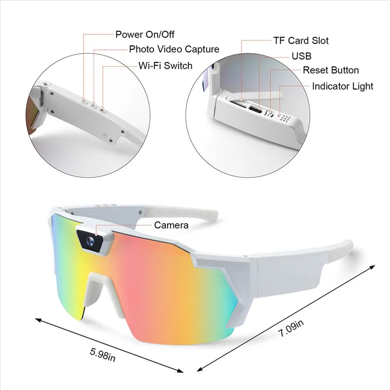 Bicycle Sports POV Camera Glasses | Teckeleck UK