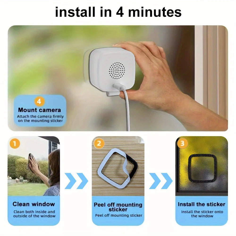 WiFi Window Camera 1080P | Teckeleck UK