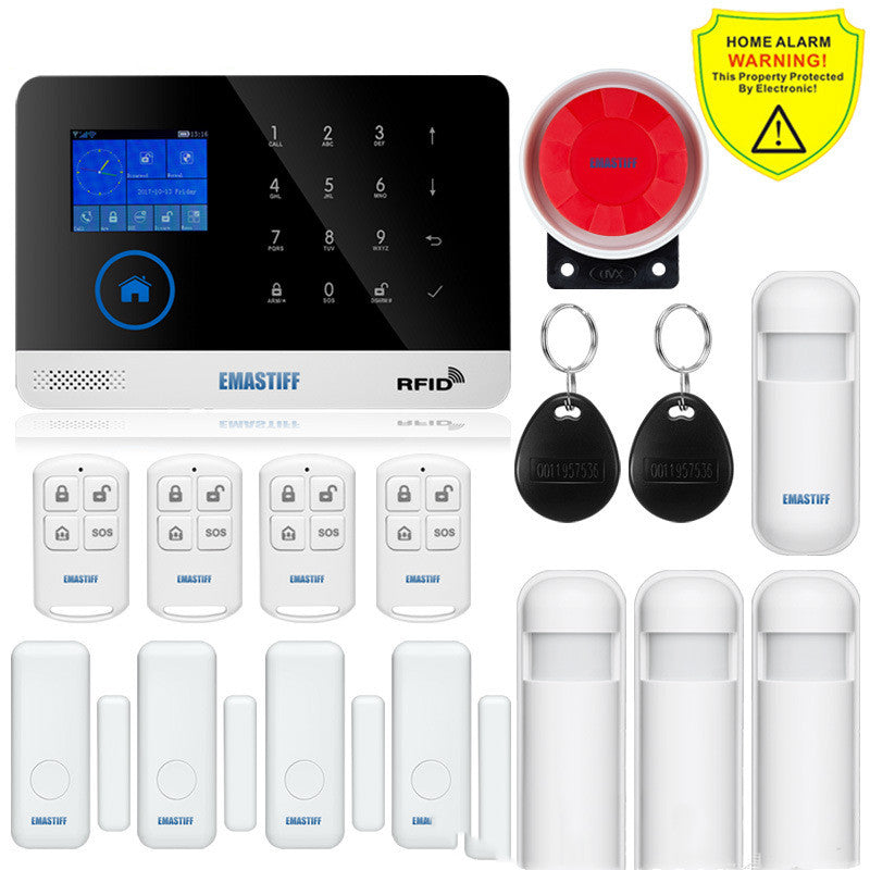 GSM Anti-Theft Alarm — 100 Zones, Smart Security