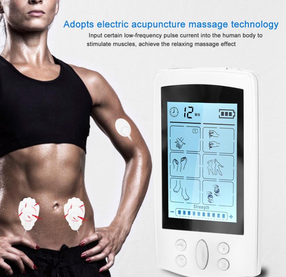 EMS Pulse Massager — 16 Modes, Rechargeable