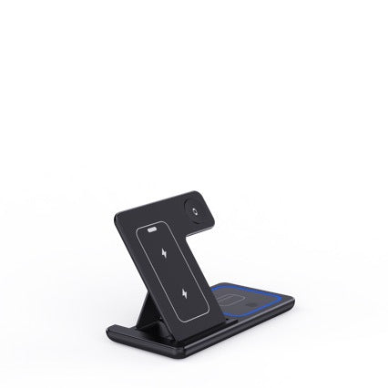 15W 3-in-1 Charger — Foldable, LED Fast Charge
