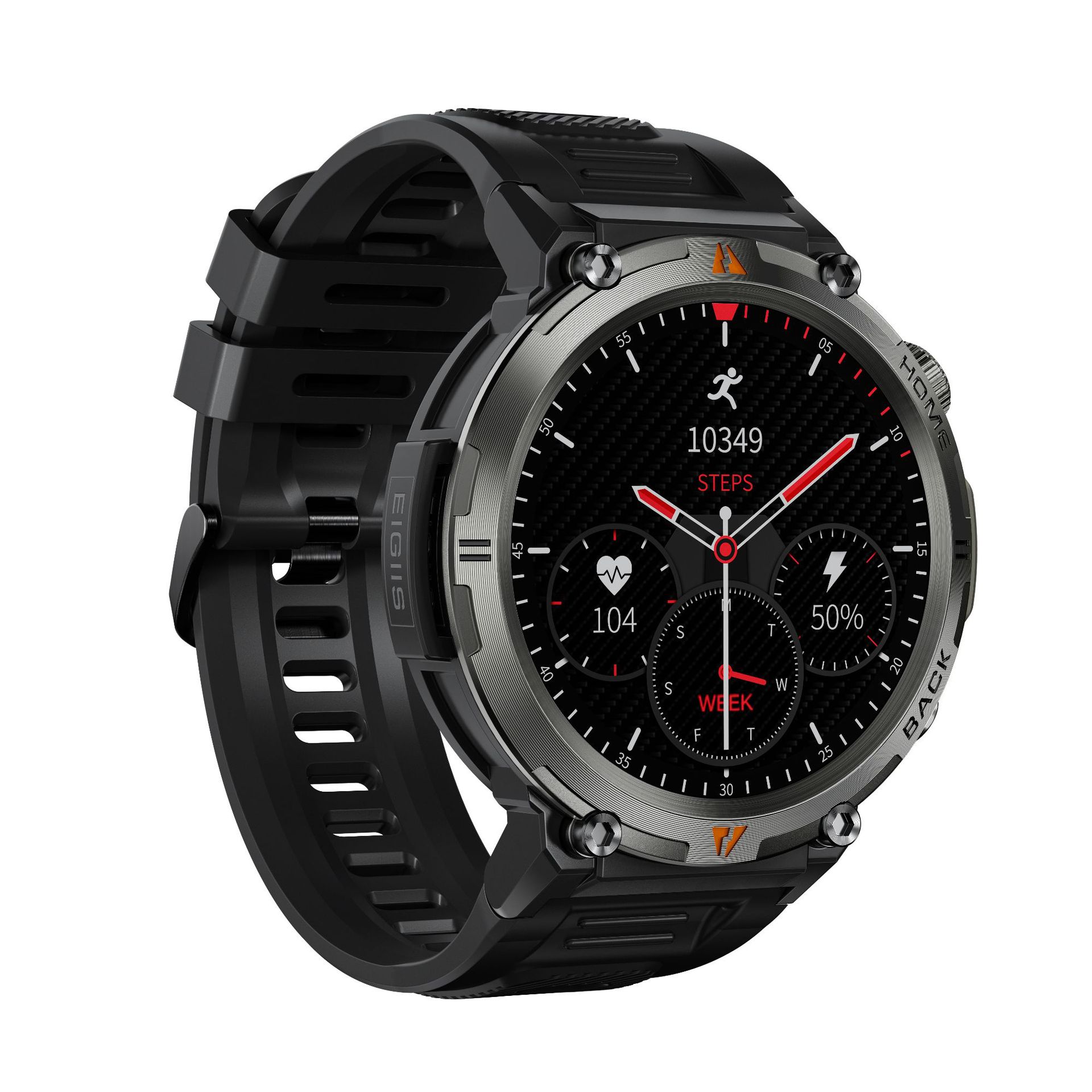 LED-Taschenlampe 145 Bildschirm Bluetooth Smartwatch