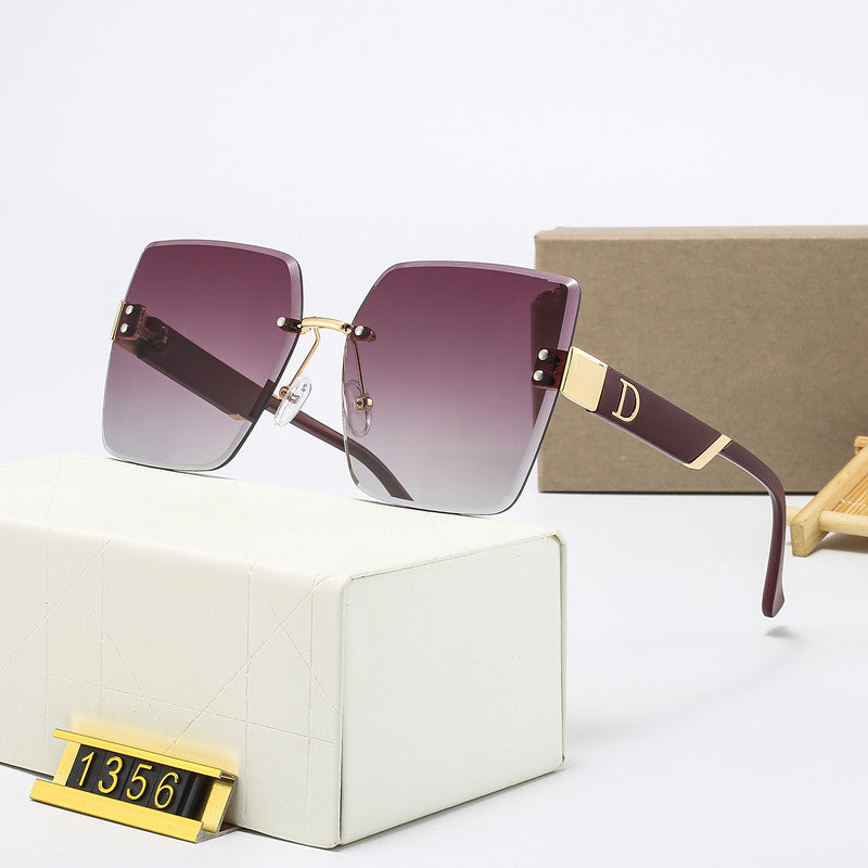 Fashion Luxury Rimless Sunglasses | Teckeleck UK