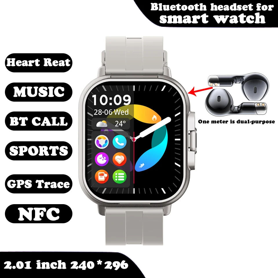 Smartwatch with Earbuds | Teckeleck UK