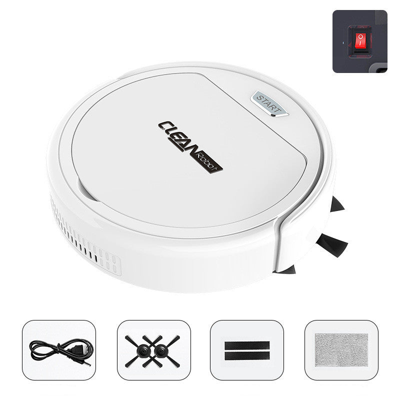 Robot Aspirateur Laveur Intelligent Lazy Home Recharge Automatique Balayage et Lavage Maison Intelligente Nettoyage Domestique