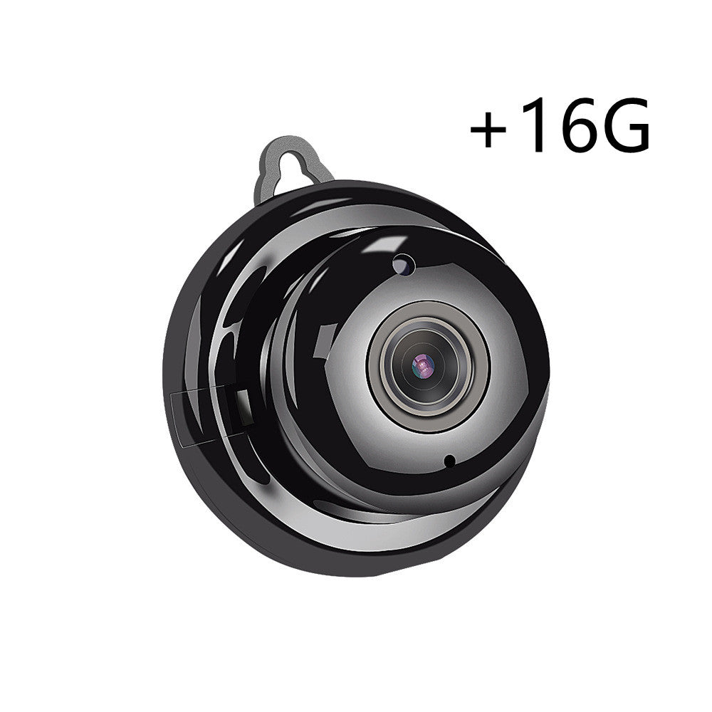Caméra de sécurité WiFi V380 — 1080p, vision nocturne, suivi de mouvement, H.264, objectif 90°