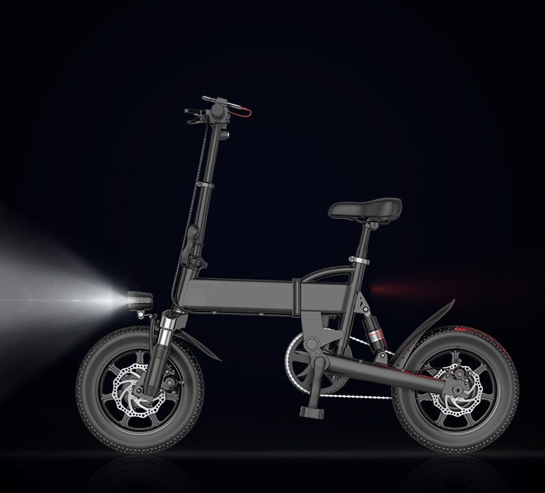 14" Electric Bicycle — Lithium Battery, Portable