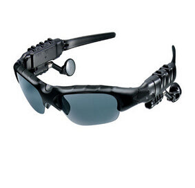 Lunettes de soleil de sport Bluetooth — Casque stéréo sans fil, monture ovale, 3 options de lentilles