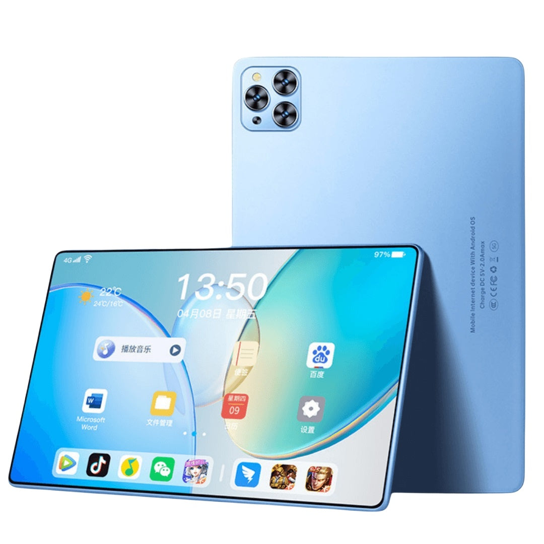 10.1" Android 12 Tablet — 4G, Gaming Ready