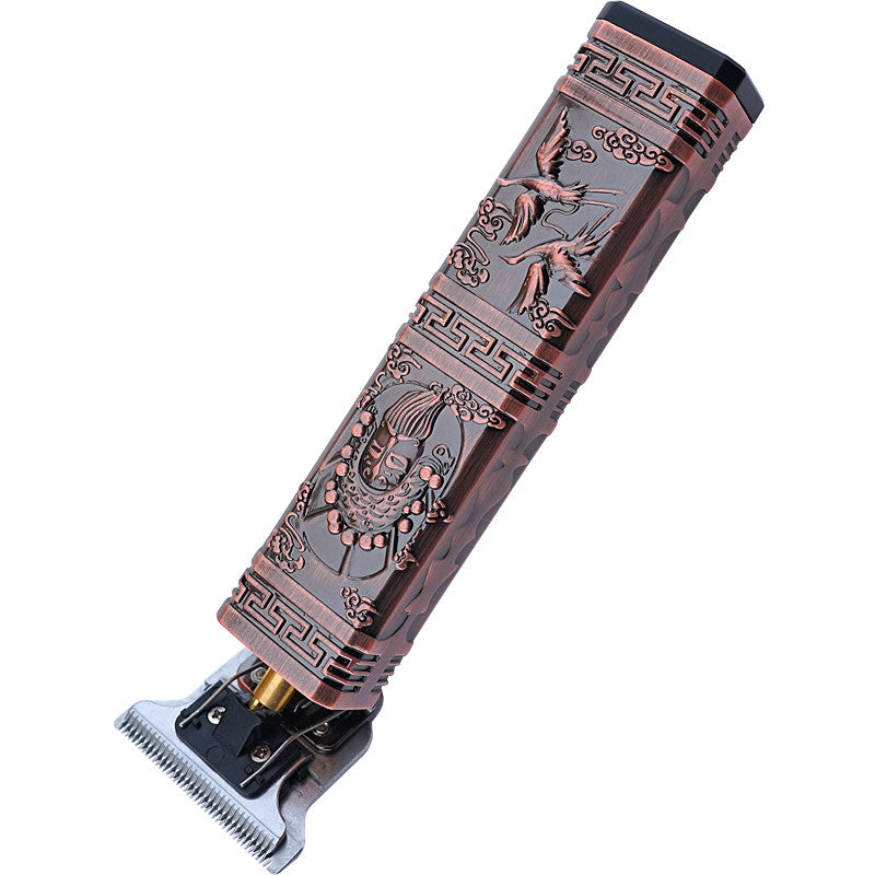 Retro Hair Clipper — Titanium Blade, USB Charging