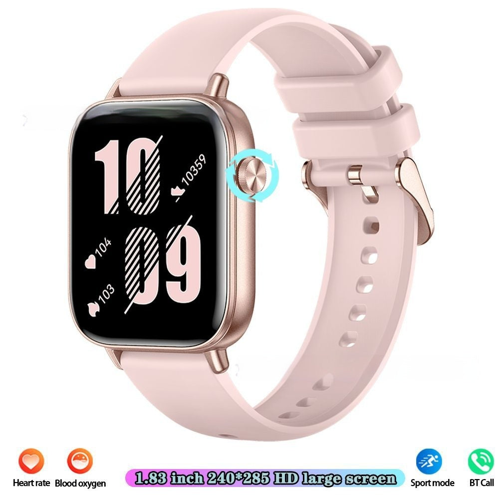 Montre intelligente, podomètre mobile, surveillance de la fréquence cardiaque, appels Bluetooth, écran tactile 169, bracelet intelligent