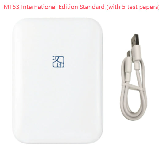 Imprimante Photo Couleur Portable Imprimante Photo Sans Fil Pleine Couleur USB Bluetooth Imprimante à Sublimation Thermique