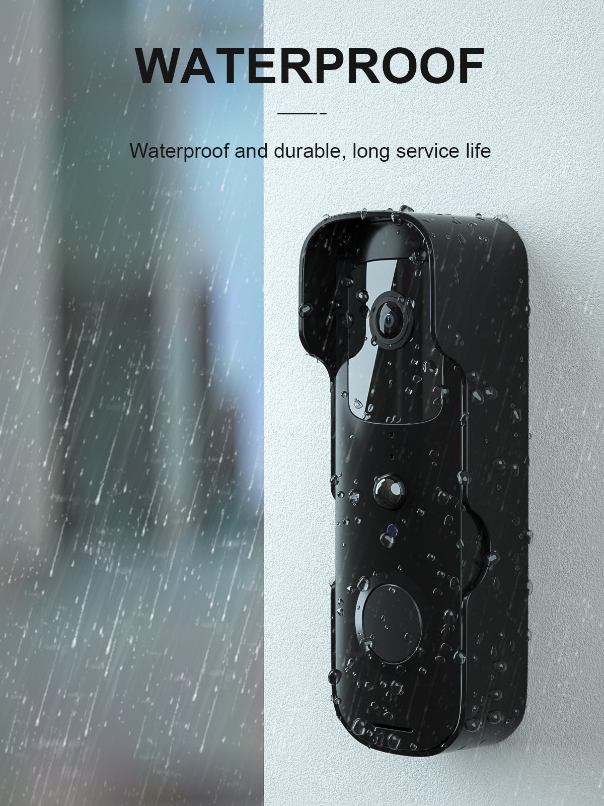 WiFi Video Doorbell — 1080P, Alexa Compatible