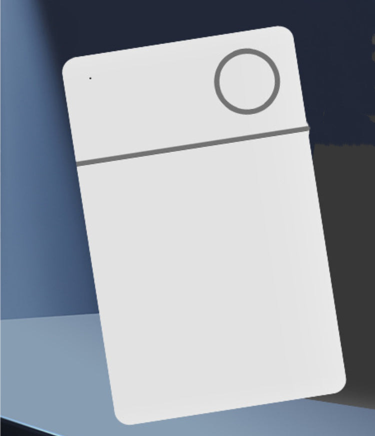 Ultraflacher Bluetooth-Karten-Tracker – für Geldbörsen & Kartenfächer, Apple-kompatibel