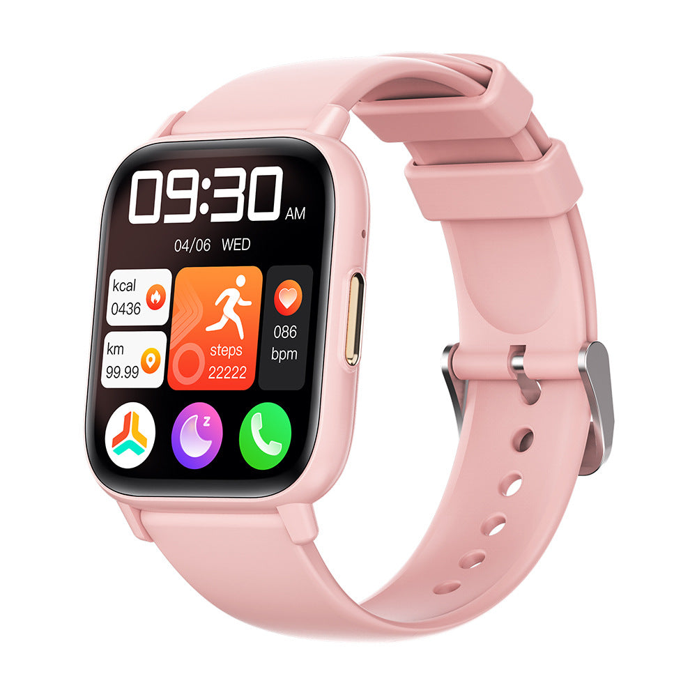 Fréquence cardiaque Oxygène sanguin Température corporelle Météo Jeu Glycémie non-invasive Montre connectée Appel