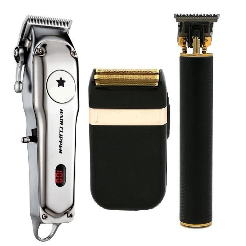 Tondeuse électrique Longfeng pour cheveux et tête d'huile