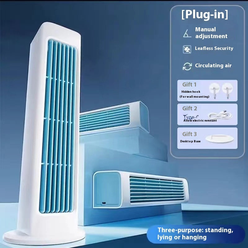 Ventilateur électrique de bureau, pour dortoir ou bureau, USB, avec anion