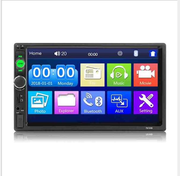 7" Car MP5 Player — Bluetooth, DVR, Mirror Link