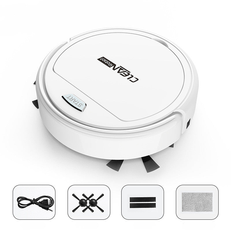 Robot Aspirateur Laveur Intelligent Lazy Home Recharge Automatique Balayage et Lavage Maison Intelligente Nettoyage Domestique