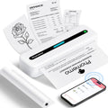 M835 Tragbarer A4 Thermodrucker – Bluetooth, USB-C, Tintenlos