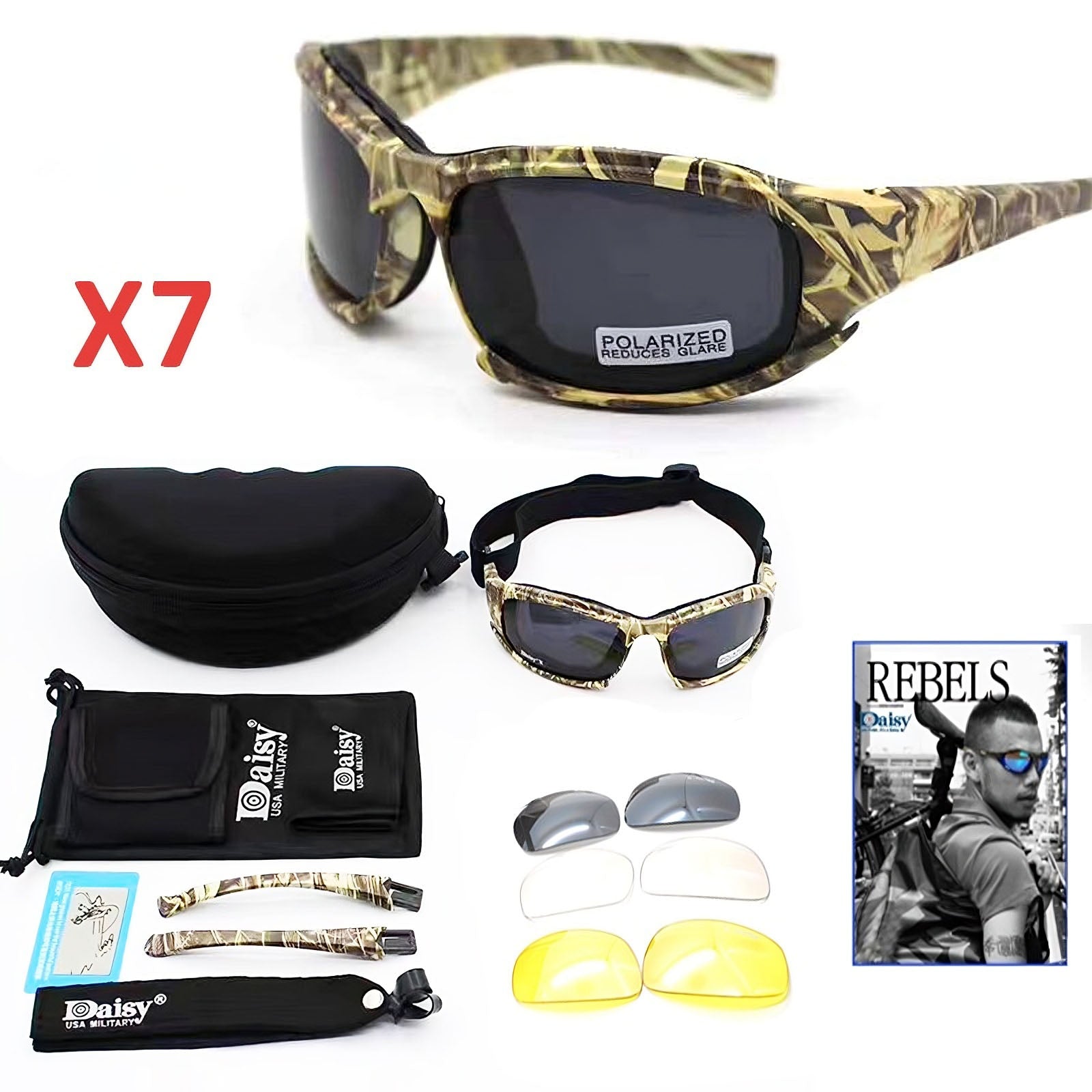 Photochromic Tactical Polarized Sunglasses | Teckeleck UK