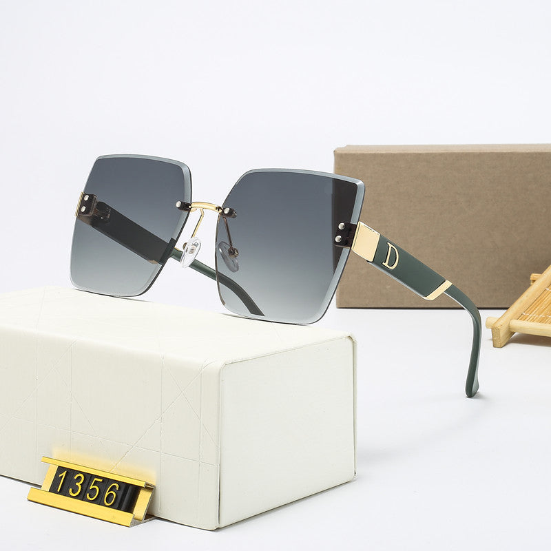 Fashion Luxury Rimless Sunglasses | Teckeleck UK