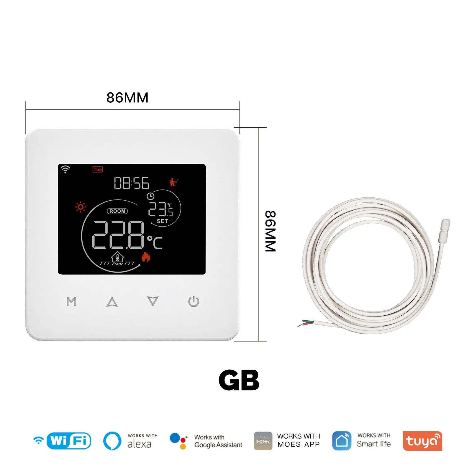 Wifi Smart Thermostat | Teckeleck UK