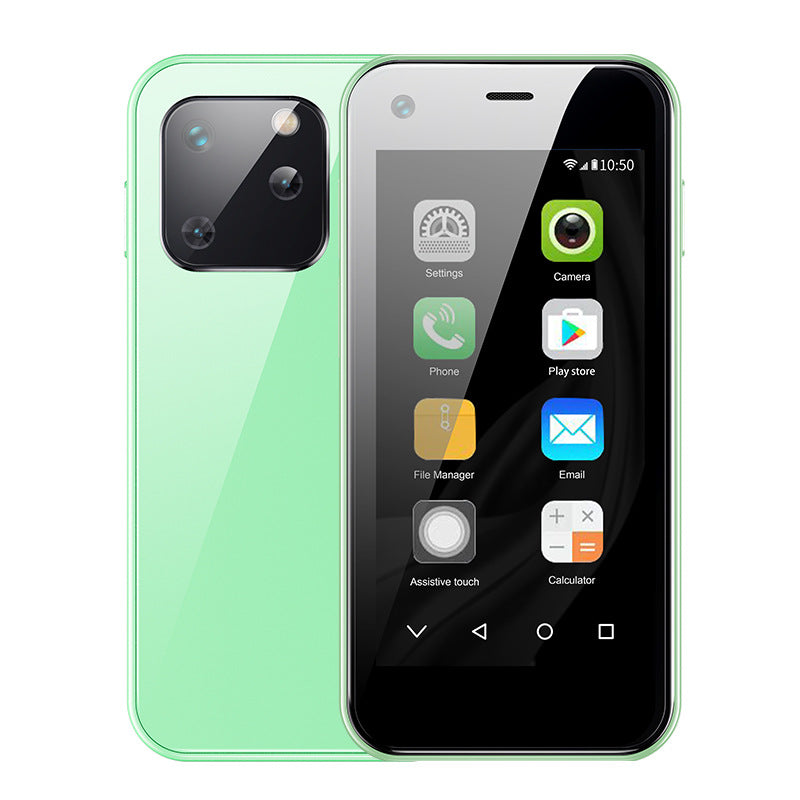 Mini-Android-Handy – 2,5", Quad Core, 2 GB + 16 GB, Dual-SIM, 4 Farben