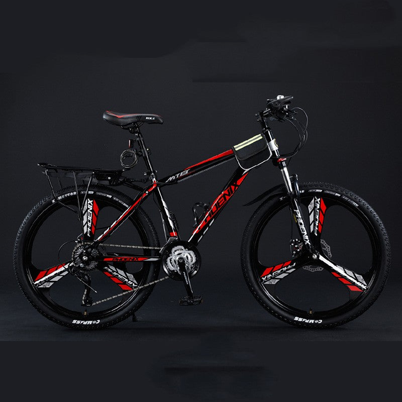 Mountainbike mit variabler Dämpfung