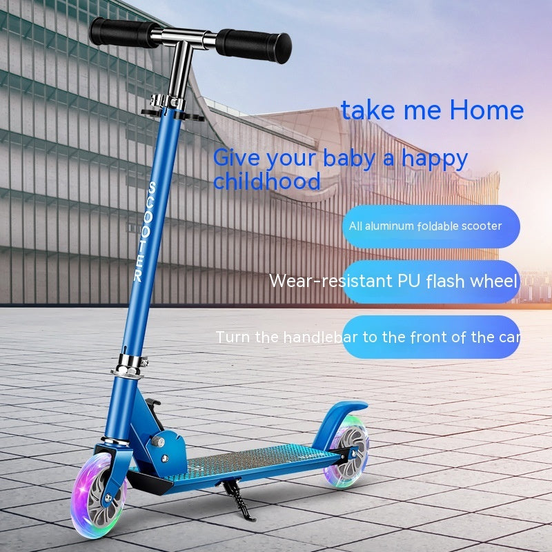 Alloy Kids Scooter — Walker, Balance Design