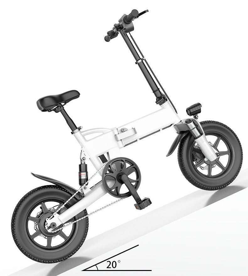 14" Electric Bicycle — Lithium Battery, Portable