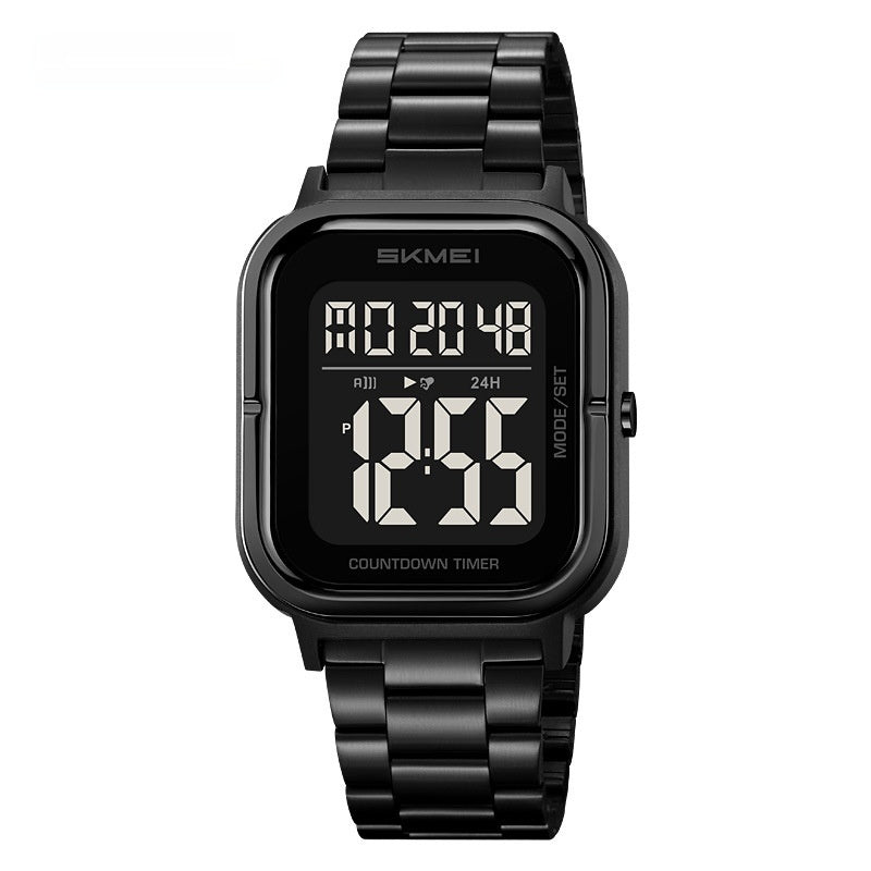 Montre lumineuse numérique électronique simple pour homme Skmei