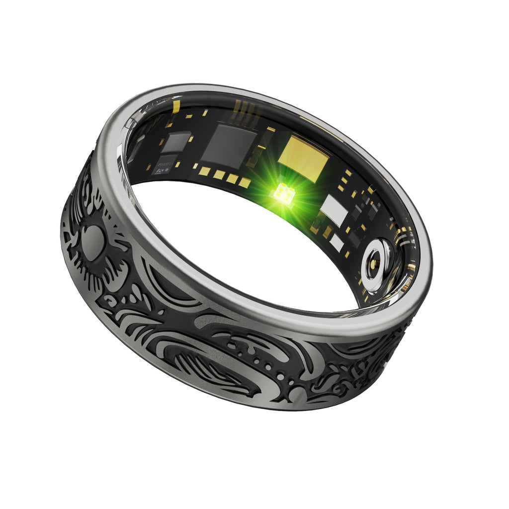 Retro Smart Ring — Heart Rate, Blood Pressure
