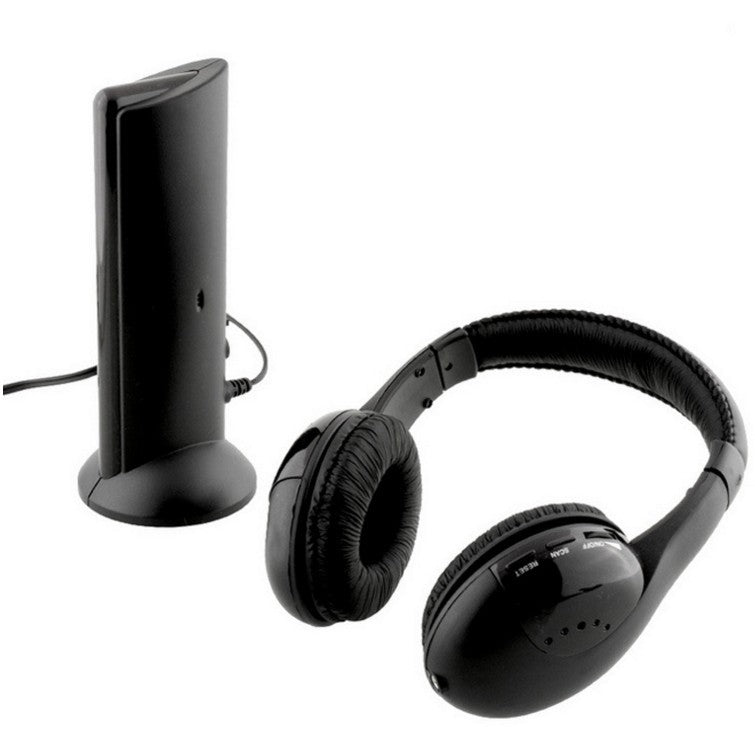 Casque TV sans fil Bluetooth – 105 dB, cuir PU, 30–16000 Hz, 3,5 mm