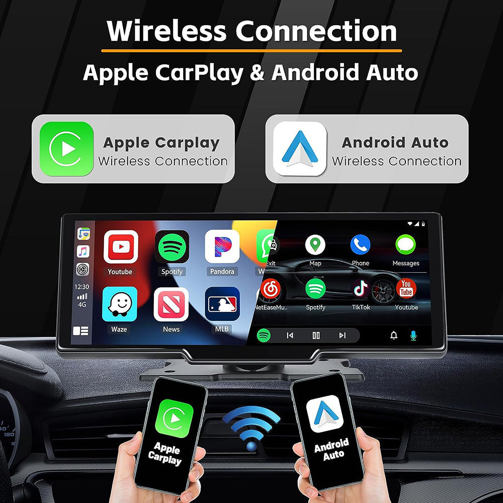 10.26" CarPlay Screen — Wireless, IPS Display