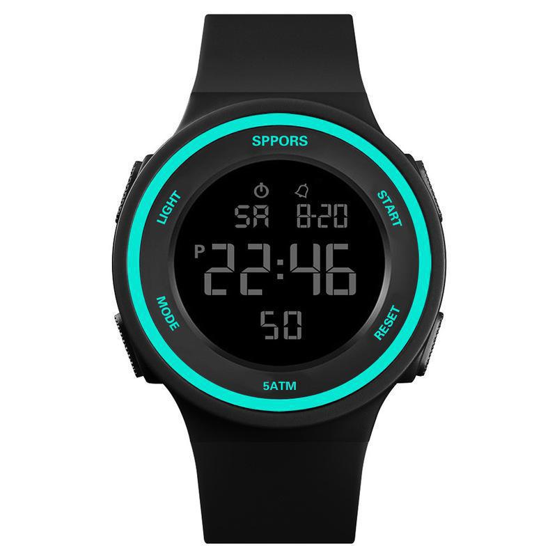 Montre électronique de sport multifonctionnelle à grand écran