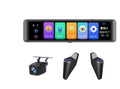 4K Mirror Dash Cam — 360°, 12" Full Screen